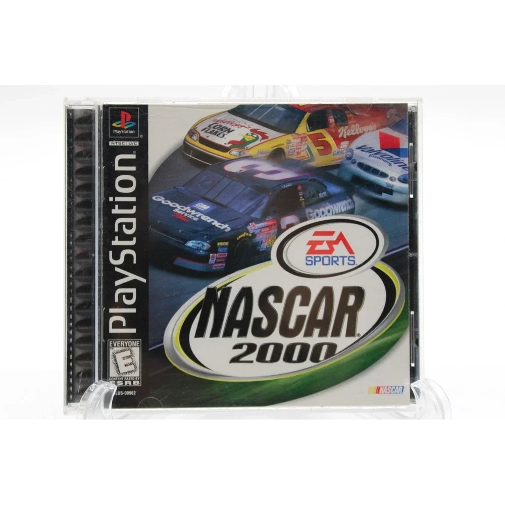EA Sports NASCAR 2000 Sony PlayStation 1 CIB Complete With Manual + Reg PS1 PSX